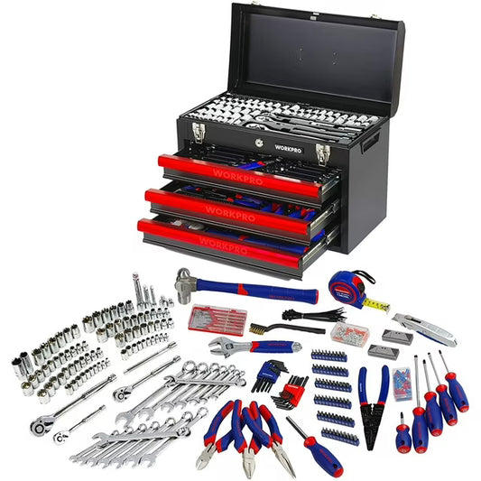 408-Piece Auto Repair Tool Set,Mechanics Tool Set